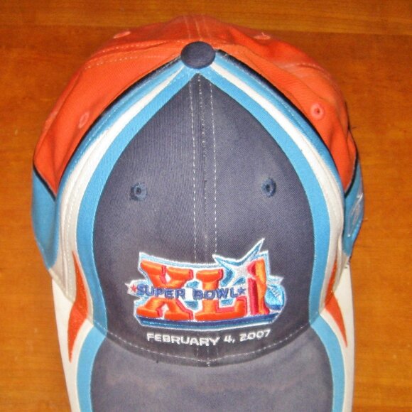 Superbowl XLI Baseball Cap South Florida NFL Indianapolis Colts Football - Picture 2 of 12